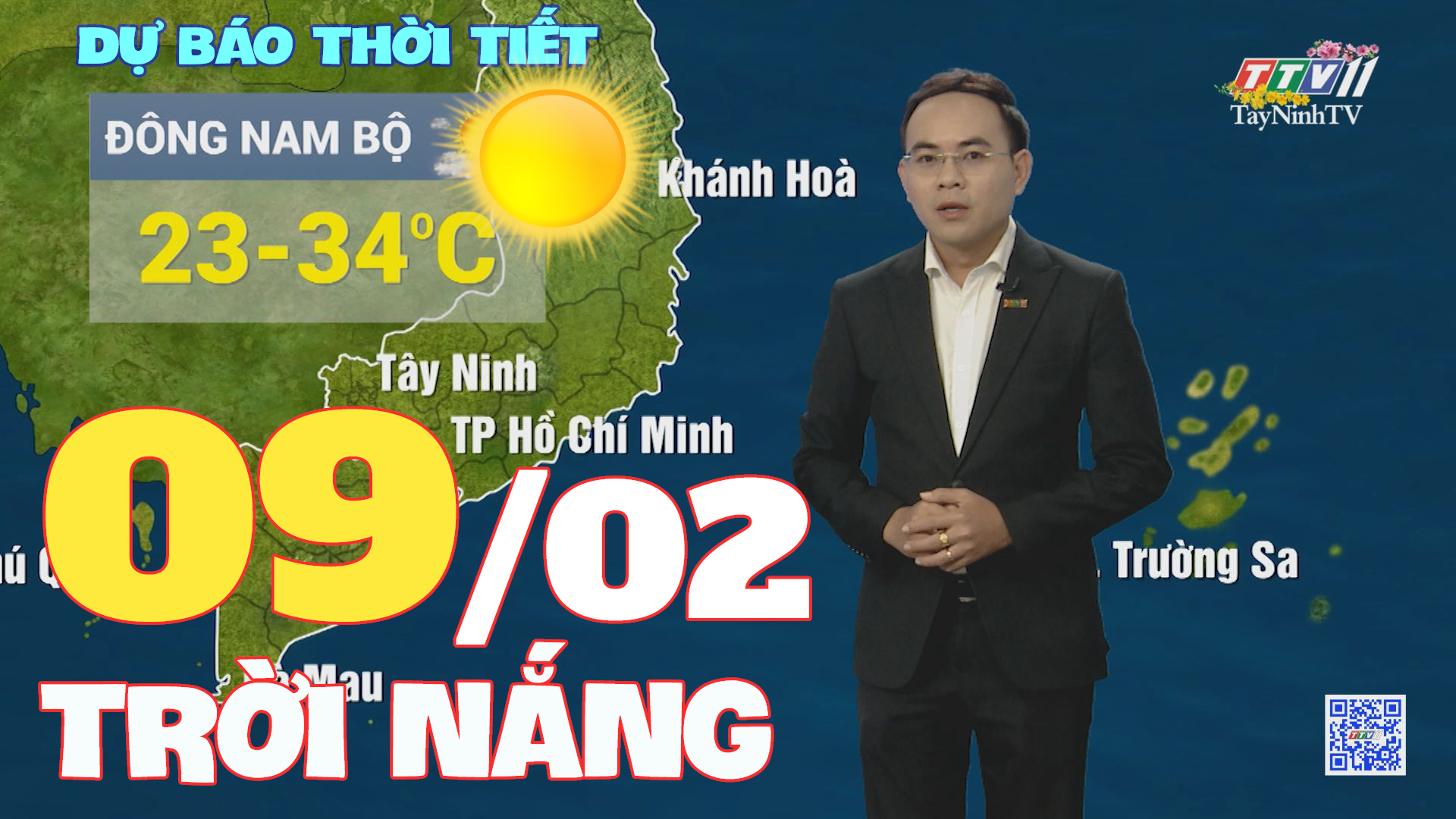 Bản tin thời tiết 09-02-2024 | TayNinhTVEnt